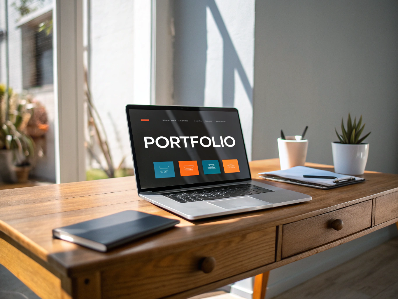 Creative personal portfolio for a designer